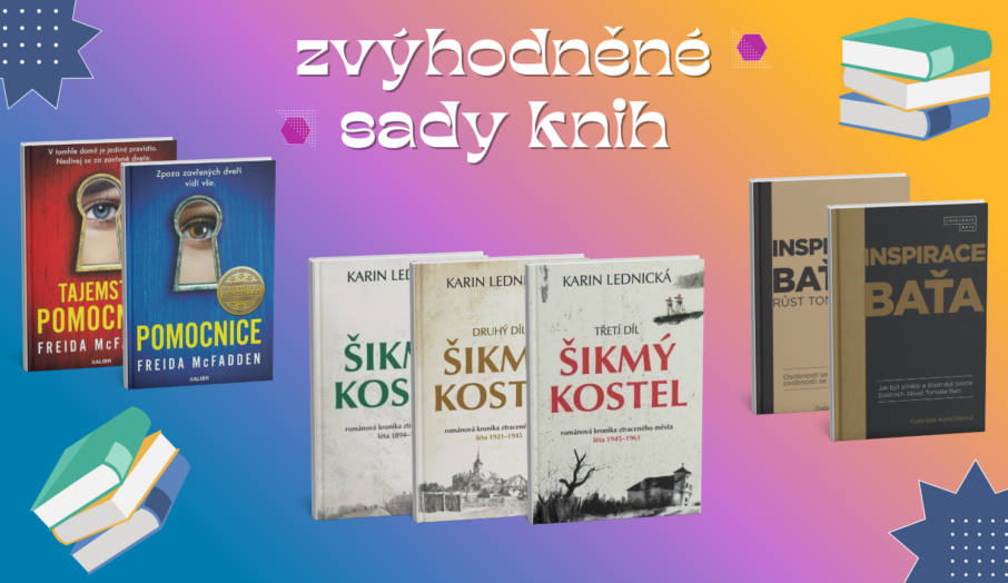 Zvýhodněné sady knih pro dospělé i pro děti