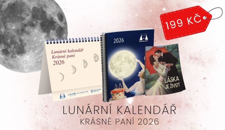 Lunární kalendář Krásné paní 2026