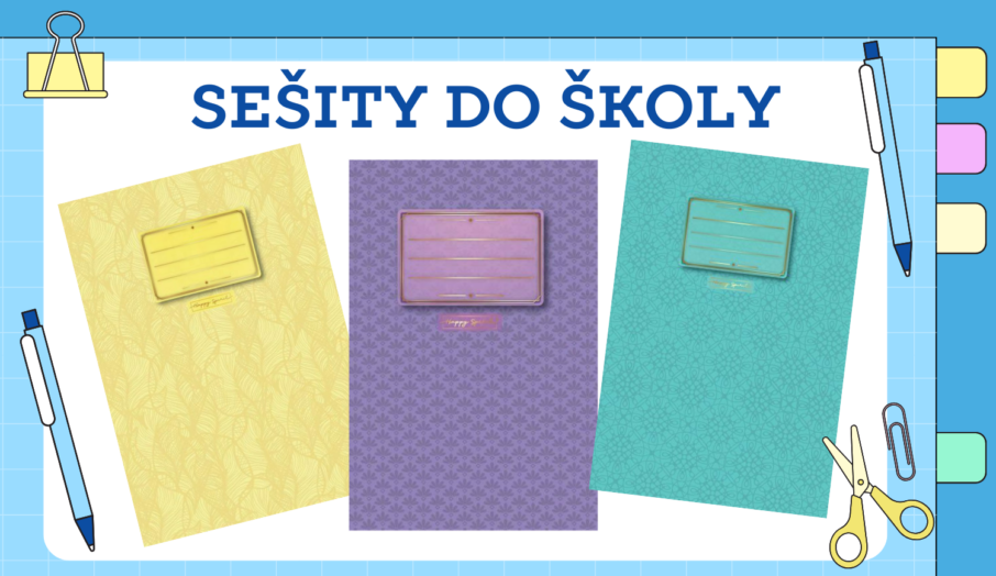 Sešity do školy