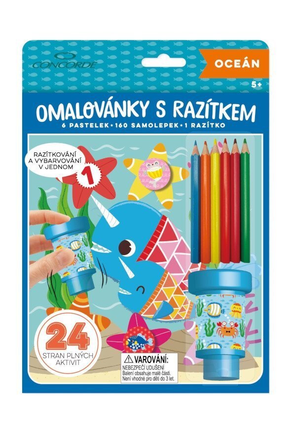 Omalovánky s razítkem CONCORDE - Oceán
