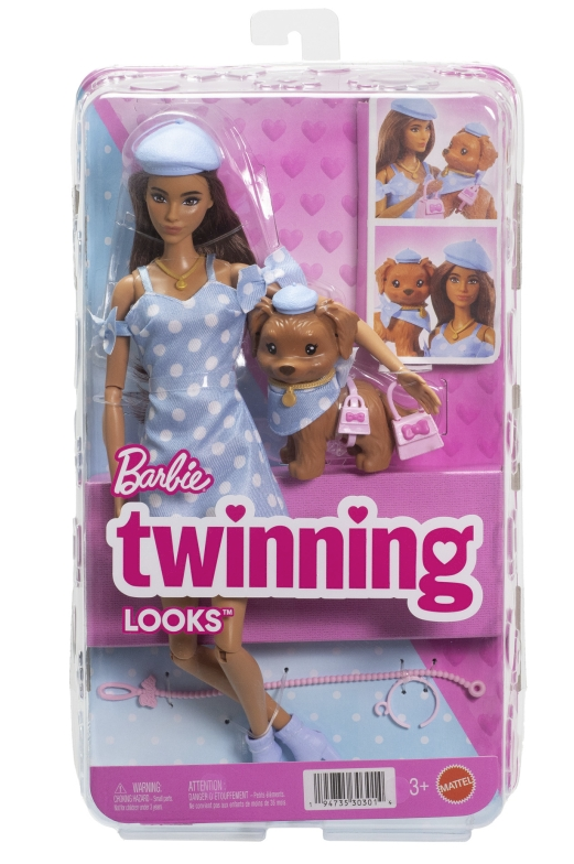 Barbie Dvojí kostým-Puntíky