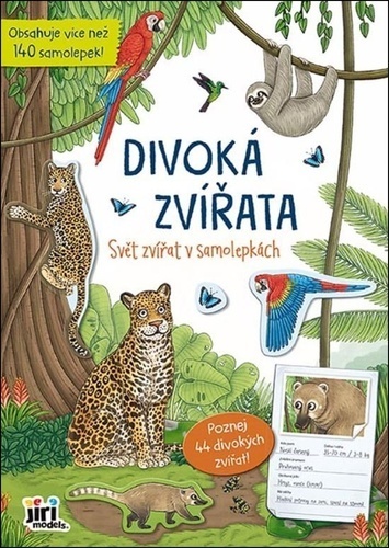 Svět zvířat v samolepkách Divoká zvířata