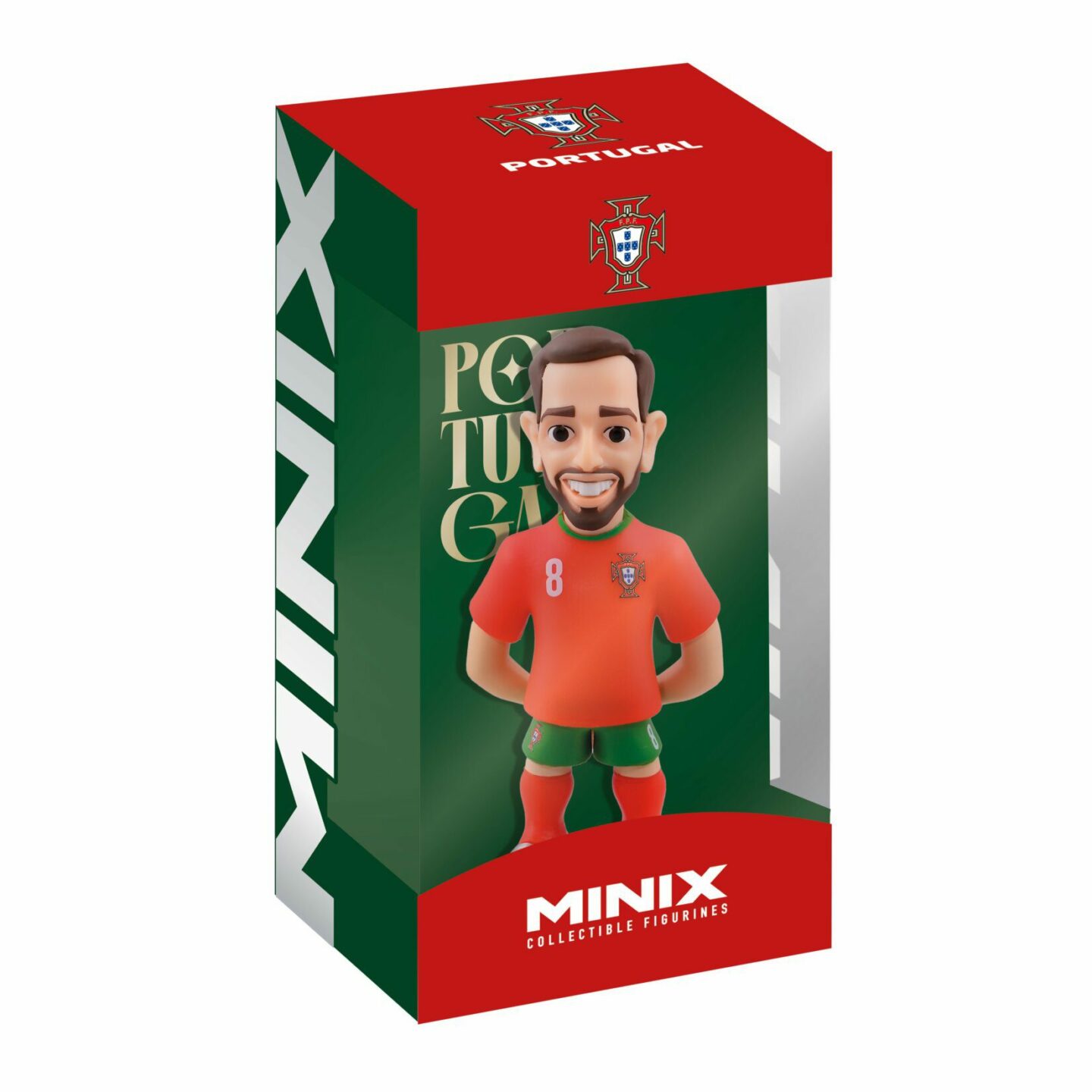 Minix - Football Stars #214 - Portugal - Bruno Fernandes - Figurine à Minix - Football Stars #214 - Portugal - Bruno Fernandes - Figurine à