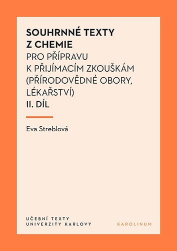 Souhrnné texty z chemie pro přípravu k přijímacím zkouškám II. (e-kniha)