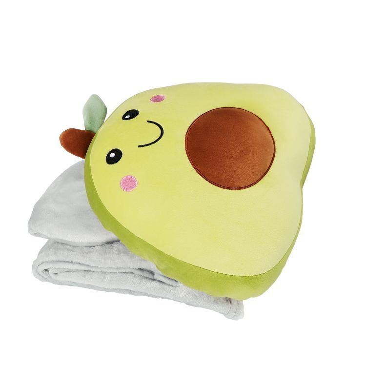 Polštář a deka - Avokádo