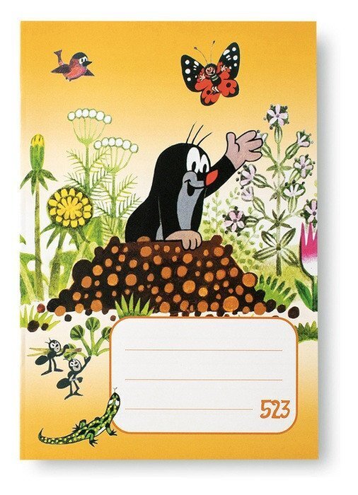 Školní sešit KRTEK 523 bezdřevý