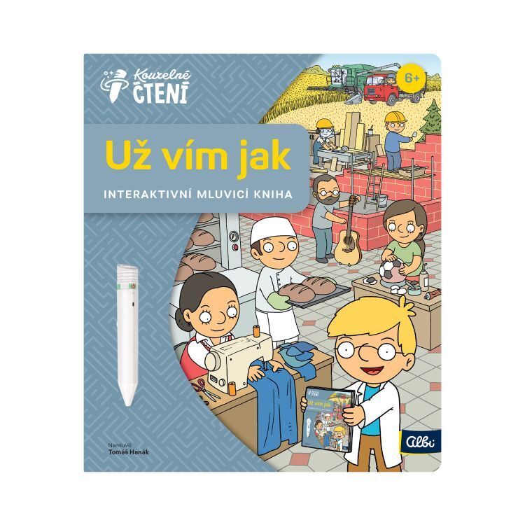 Albi Kniha Už vím jak Kouzelné čtení