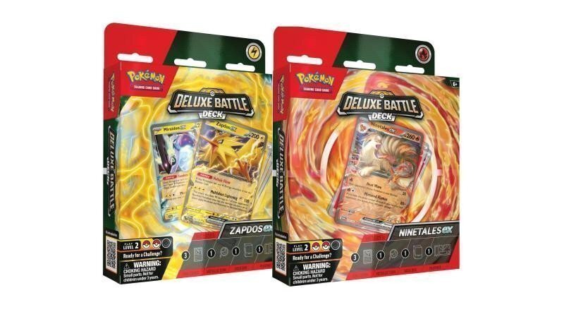 Pokémon TCG: Deluxe Battle Deck - Ninetales ex Zapdos ex
