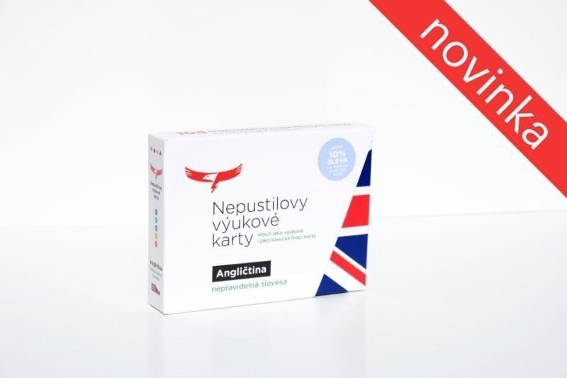 Angličtina - Nepustilovy výukové karty / Nepravidelná slovesa