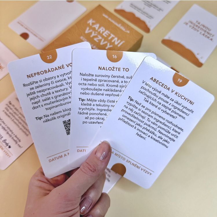 Karetní výzvy - Kulinářské
