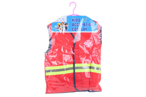 Kostým hasič s vestou