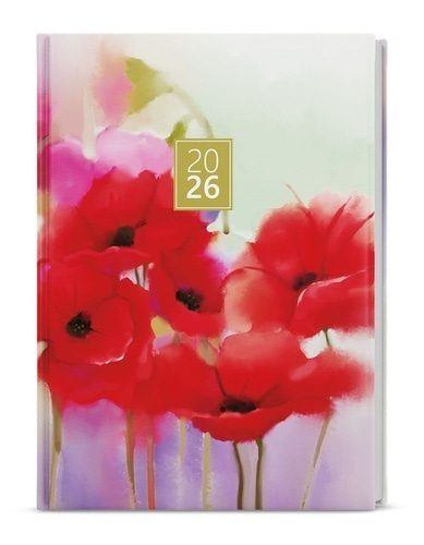 Denní diář 2026 David Lamino A5 Máky