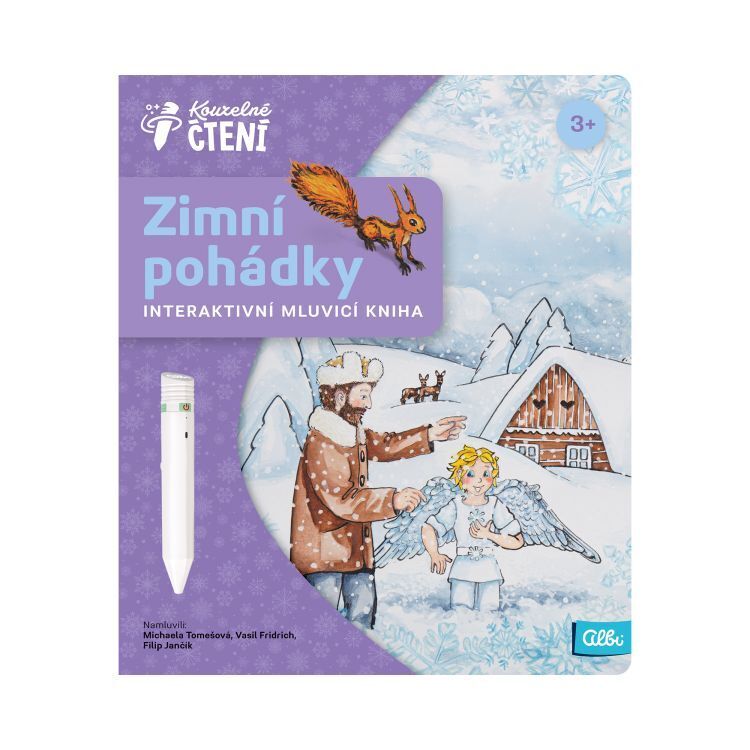 Albi Kniha Zimní pohádky Kouzelné čtení