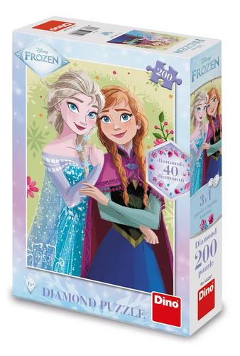 Puzzle 200 Frozen Jarní portrét diamond