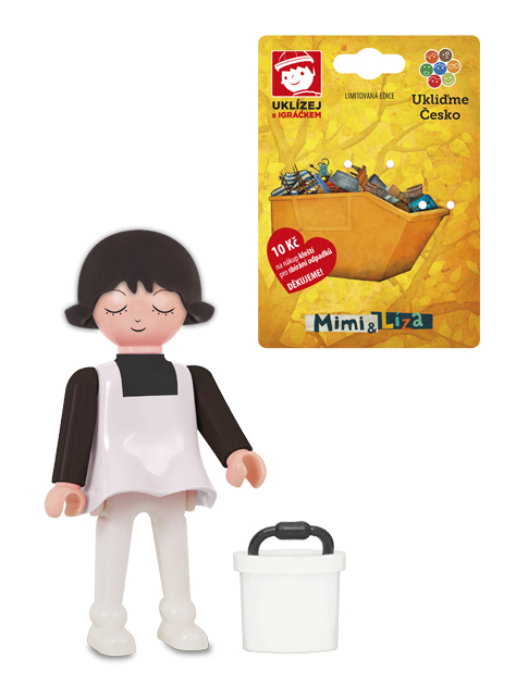 efko Uklízej s Igráčkem Mimi a Líza – figurka Mimi s kyblíkem