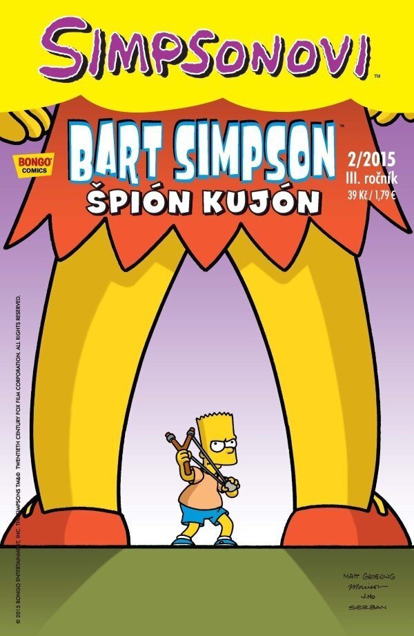 Simpsonovi - Bart Simpson 02/15 - Špión kujón