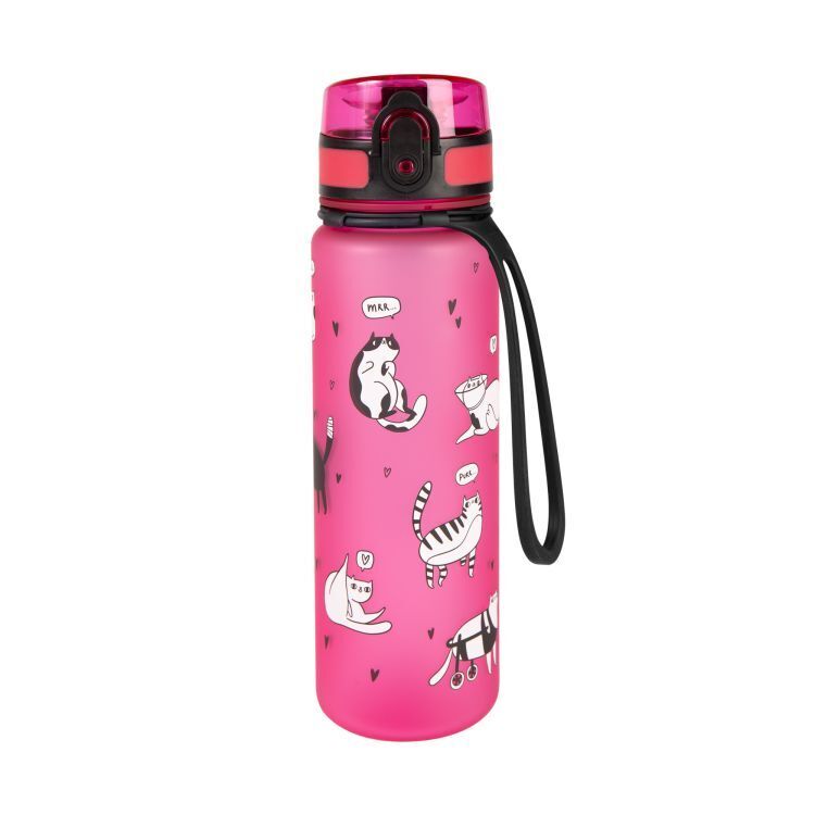 Sportovní láhev 500 ml - Kočky s handicapem