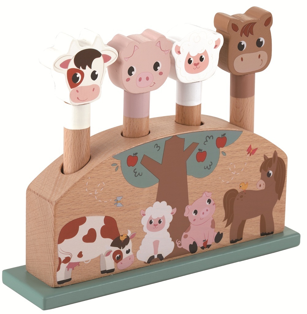 2Kids Toys Vystřelovací zvířátka Farma