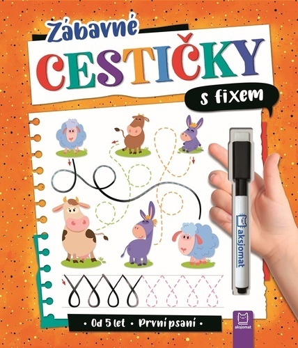 Zábavné cestičky s fixem První psaní