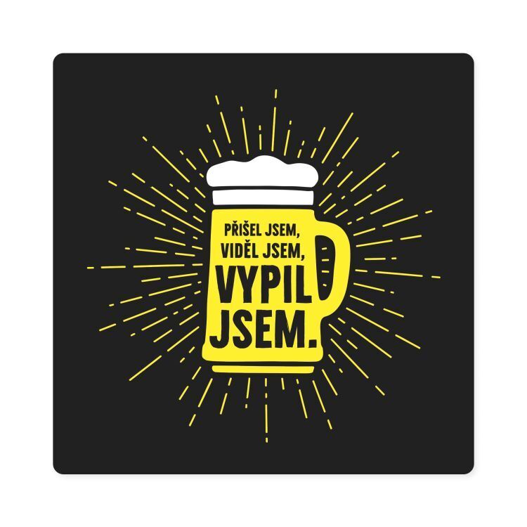 Pánské tričko - Přišel jsem, viděl jsem, vypil jsem, vel. L