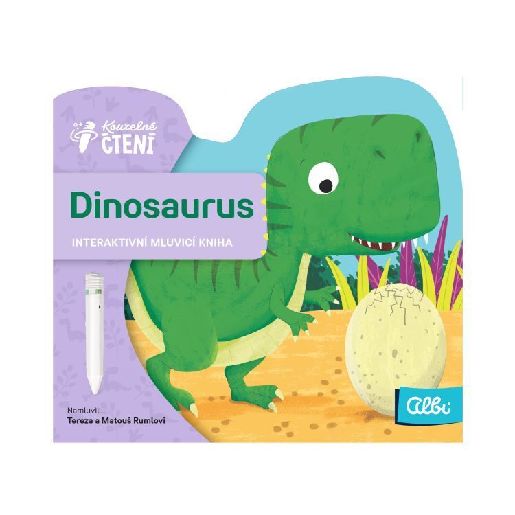 Albi Minikniha s výsekem - Dinosaurus Kouzelné čtení