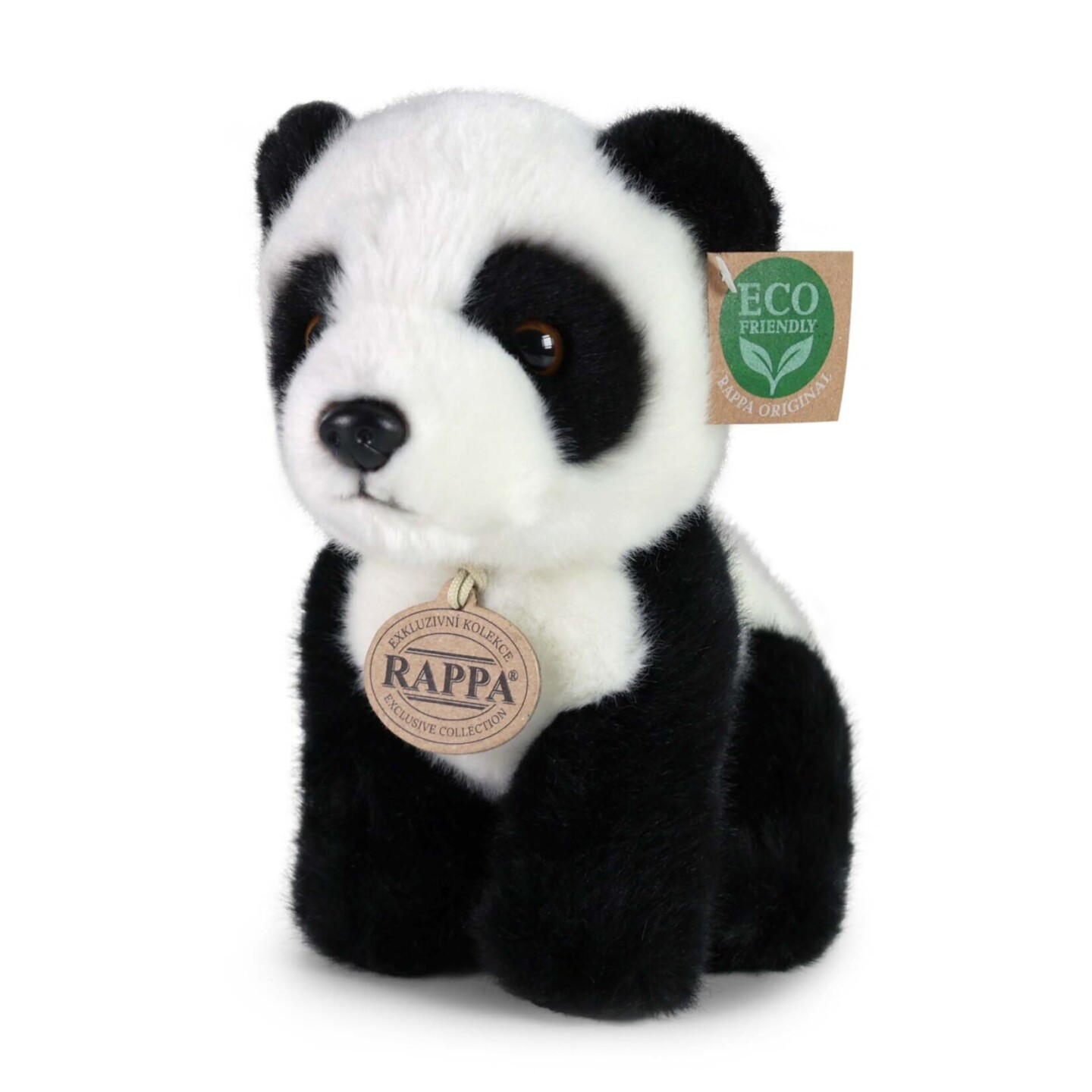 Plyšová panda 19 cm ECO-FRIENDLY