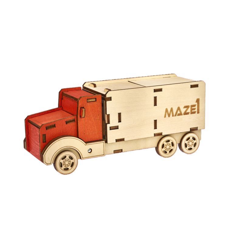 Hlavolamový box - Náklaďák