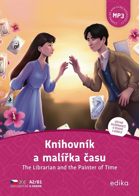 Knihovník a malířka času A2/B1 - dvojjazyčné k-drama