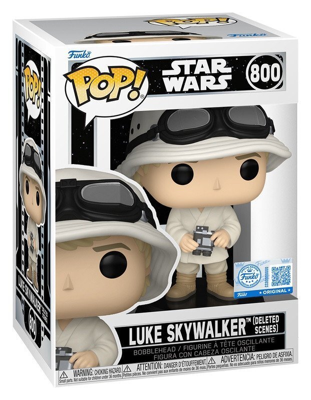 Funko POP: Star Wars - Luke Skywalker (Deleted Scenes) #800