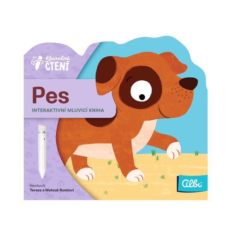 Albi Minikniha s výsekem - Pes Kouzelné čtení