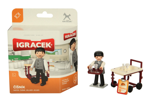Efko IGRÁČEK Číšník s doplňky (d)