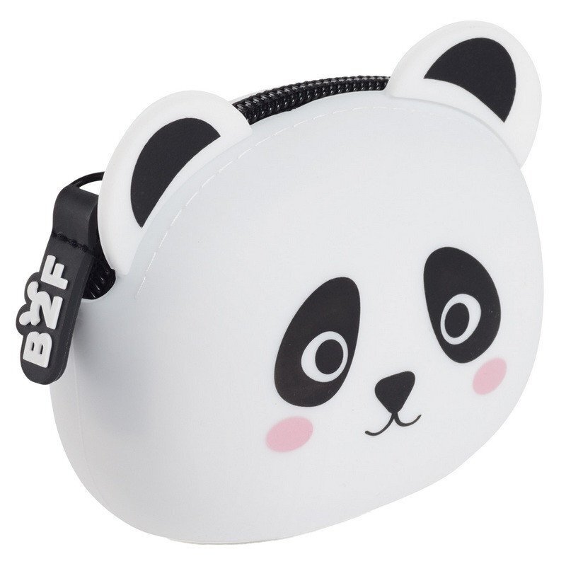 Peněženka se zipem Puppies to go - Panda, bílá