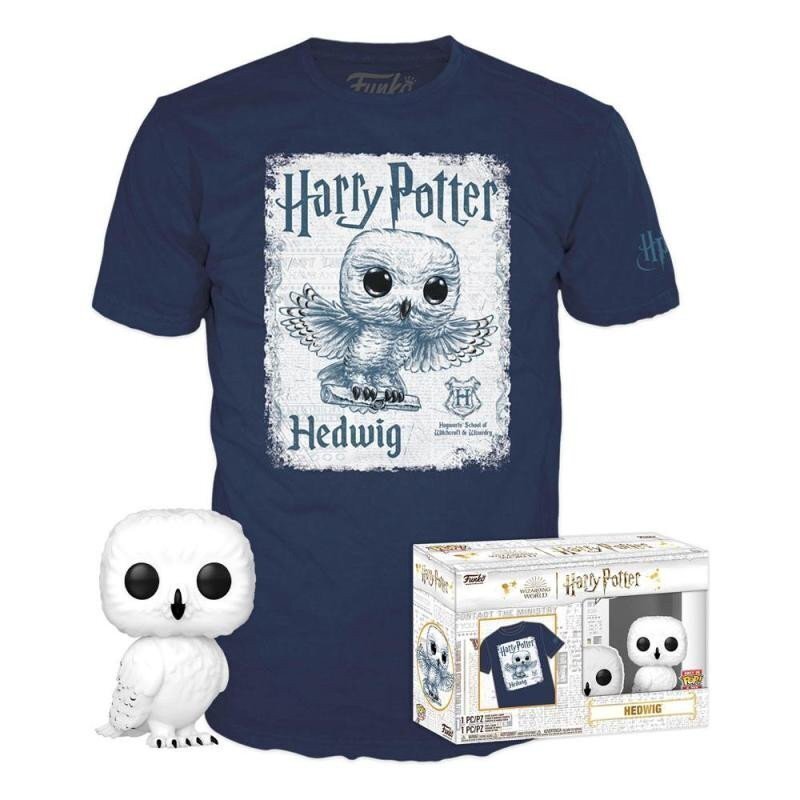 Funko POP Tee: Harry Potter - Hedwig (velikost L)