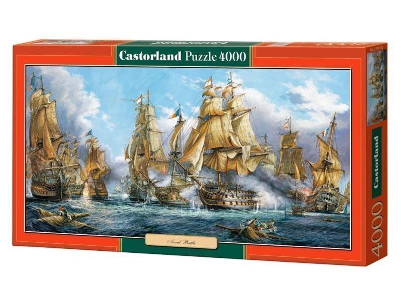 Castorland Puzzle - Námořní bitva 4000 dílkú