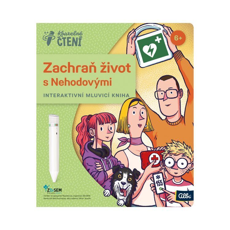 Albi kniha Zachraň život s Nehodovými Kouzelné čtení