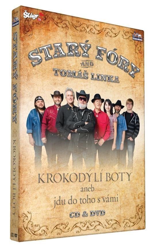 Starý fóry Tomáš Linka - Krokodýlí boty aneb Jdu do toho s vámi - CD + DVD