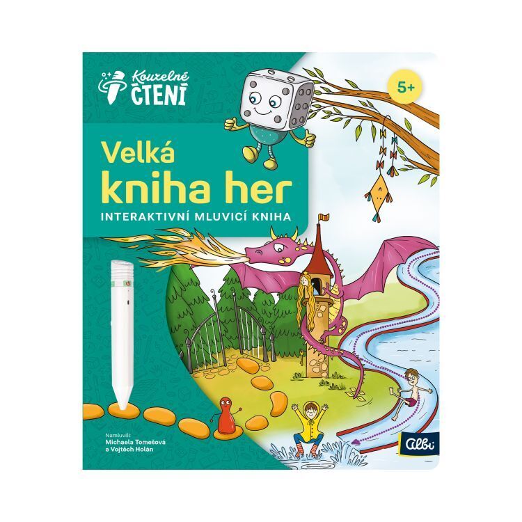 Albi Velká kniha her Kouzelné čtení