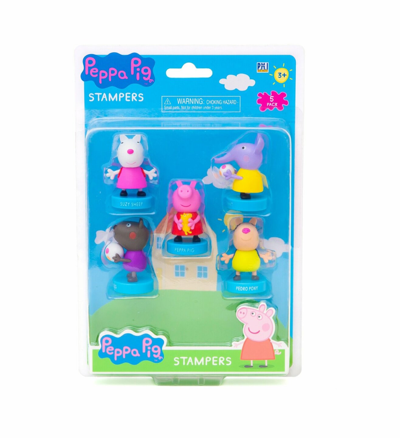 Peppa Pig: 5 figurek s razítkem - blister