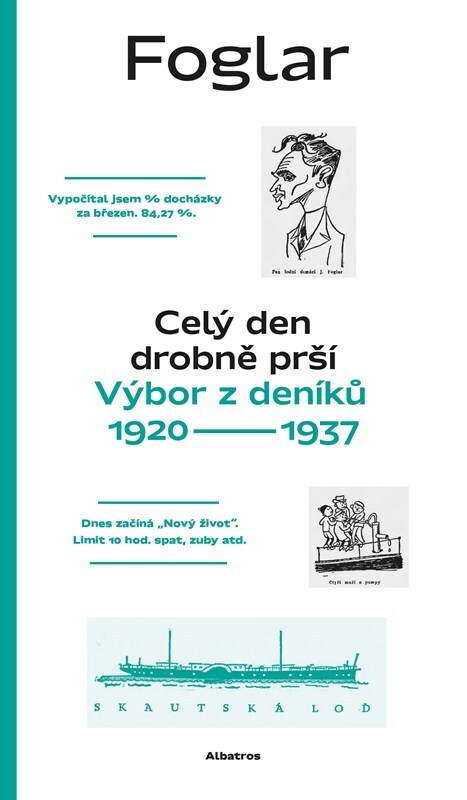 Celý den drobně prší - Výbor z deníků 1920–1937