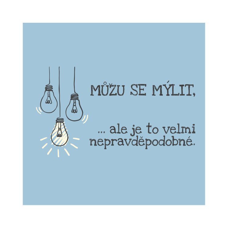 Pánské tričko - Můžu se mýlit, vel. XXL