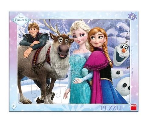 Puzzle 40 Frozen Na procházce deskové