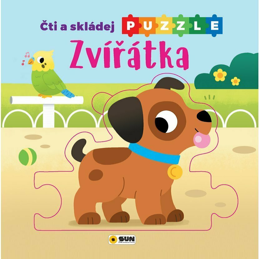 Čti a skládej puzzle - ZVÍŘÁTKA - Knížka pro malé ručičky