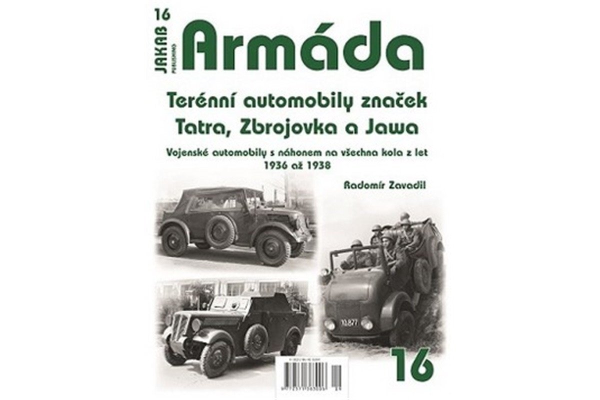 Armáda 16 Terénní automobily značek Tatra, Zbrojovka a Jawa - Vojenské automobily s náhonem na všech