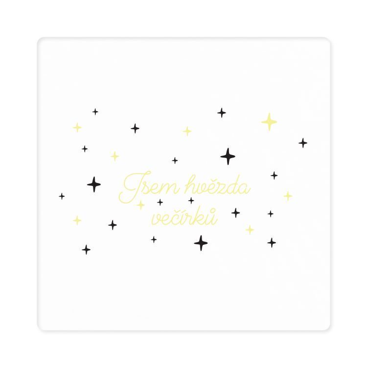 Svítící dámské tričko - Jsem hvězda večírků, vel. S