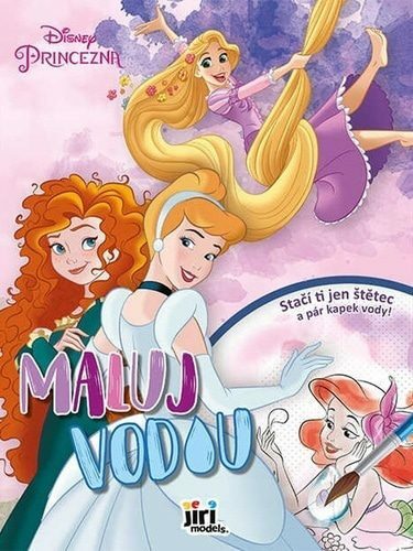 Maluj vodou Disney Princezny