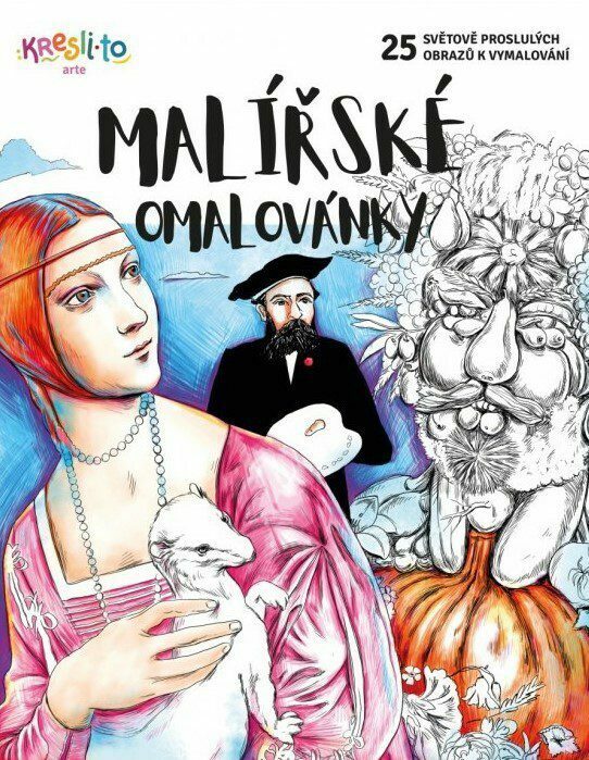 Malířské omalovánky pro dospělé