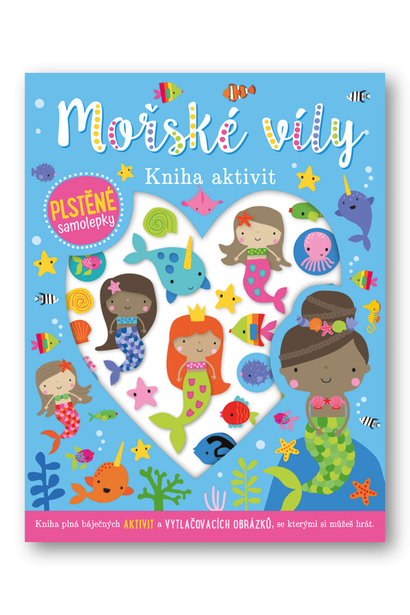 Mořské víly - Kniha aktivit