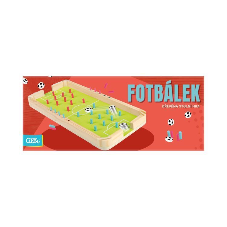 Fotbálek - Dřevěná stolní hra
