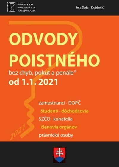 Odvody poistného od 1.1.2021 (e-kniha)