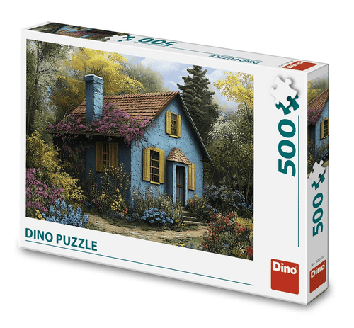 Puzzle 500 Modrý domeček